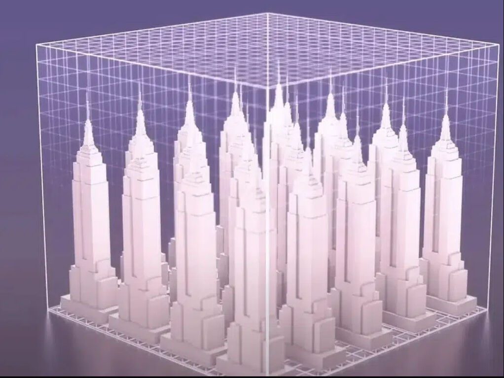 400 bin insanı içine alan devasa bina! Suudi Arabistan'ın çok konuşulacak Mukaab inşaatı başladı - 2. Resim