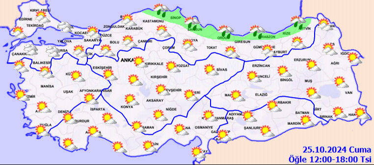 Meteoroloji saat vererek uyardı! İstanbul dahil pek çok ile yağmur geliyor - 4. Resim