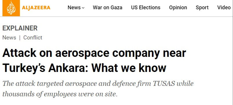 TUSAŞ saldırısı dünya basınında! Dikkat çeken Bahçeli detayı - 3. Resim