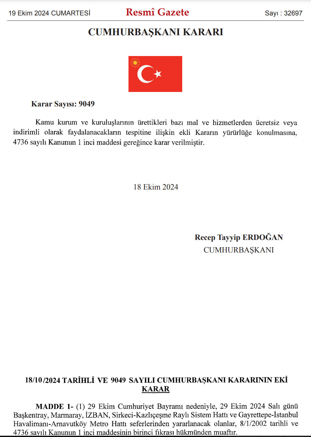 28-29 Ekim İETT, otobüs, metrobüs, Marmaray ücretsiz olup olmadığı belli oldu - 3. Resim