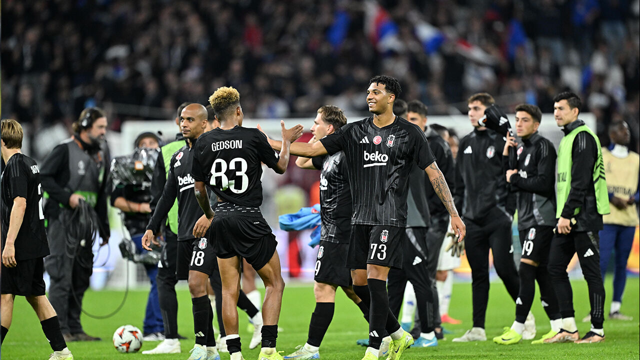Beşiktaş'ın Lyon zaferi için olay yorum! 