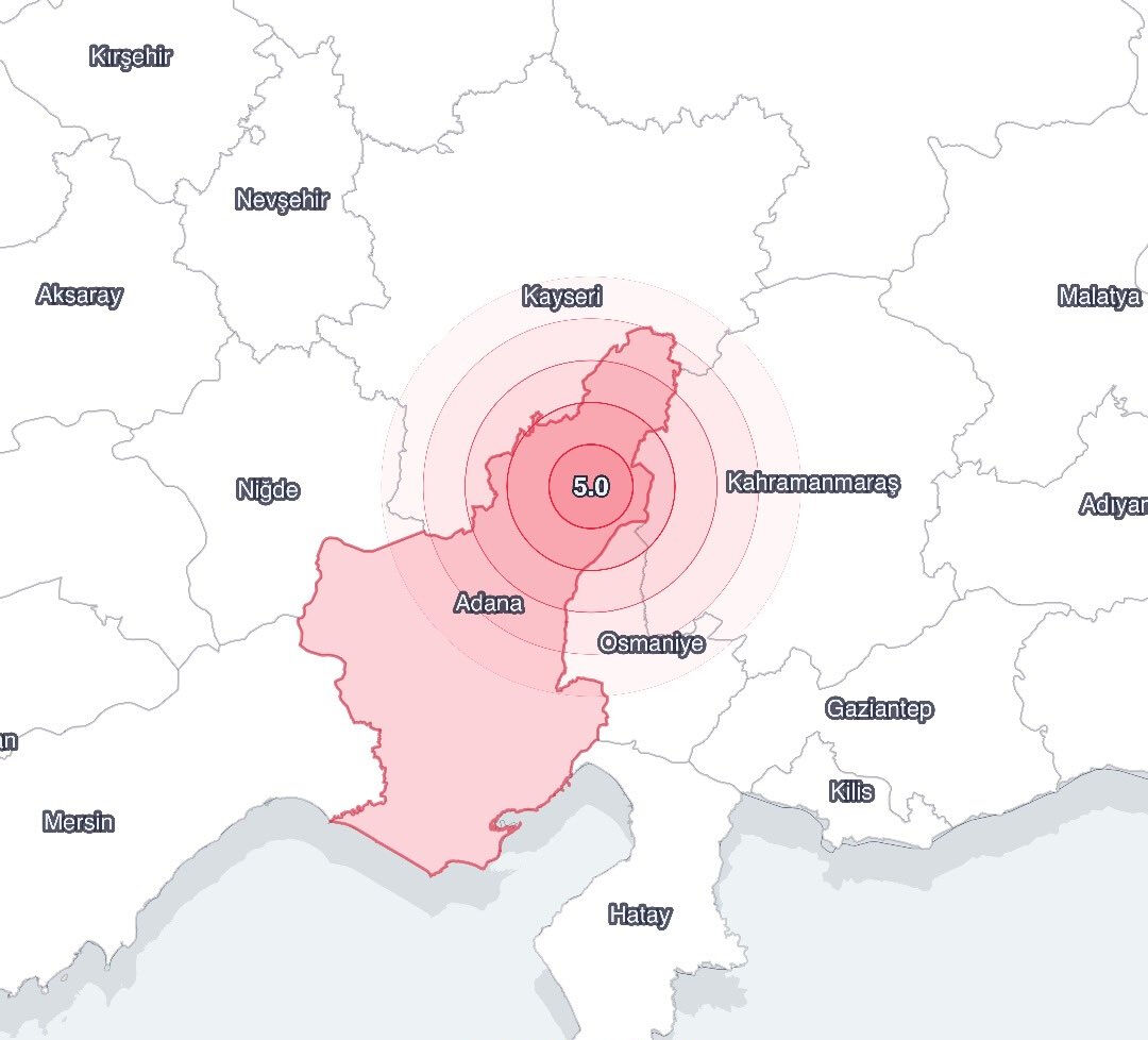 Adana'da 5 büyüklüğünde deprem! Çanakkale'nin ardından şiddetle sallandılar - 2. Resim