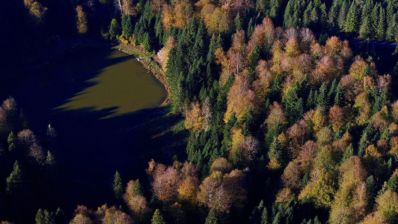 Arşivlik kareler | Torkul Göleti rengarenk manzarasıyla kampçıların gözdesi oldu - 4. Resim