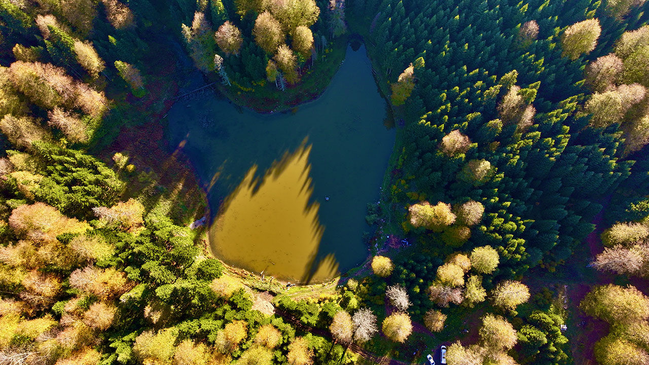 Arşivlik kareler | Torkul Göleti rengarenk manzarasıyla kampçıların gözdesi oldu - 2. Resim