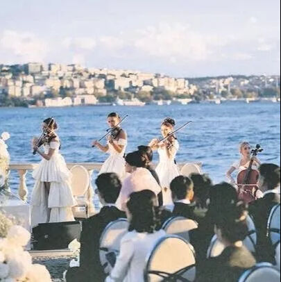 Milyarderler Boğaz'da evlendi! Düğün için harcanan ücret şoke etti - 3. Resim