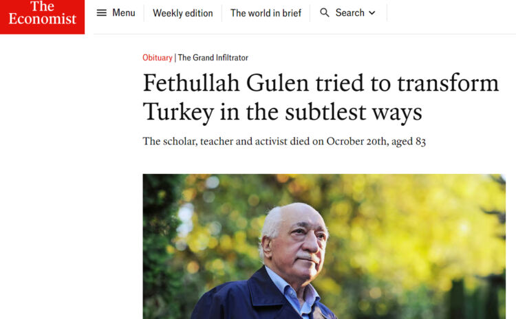 Economist'ten skandal! Baş haine 