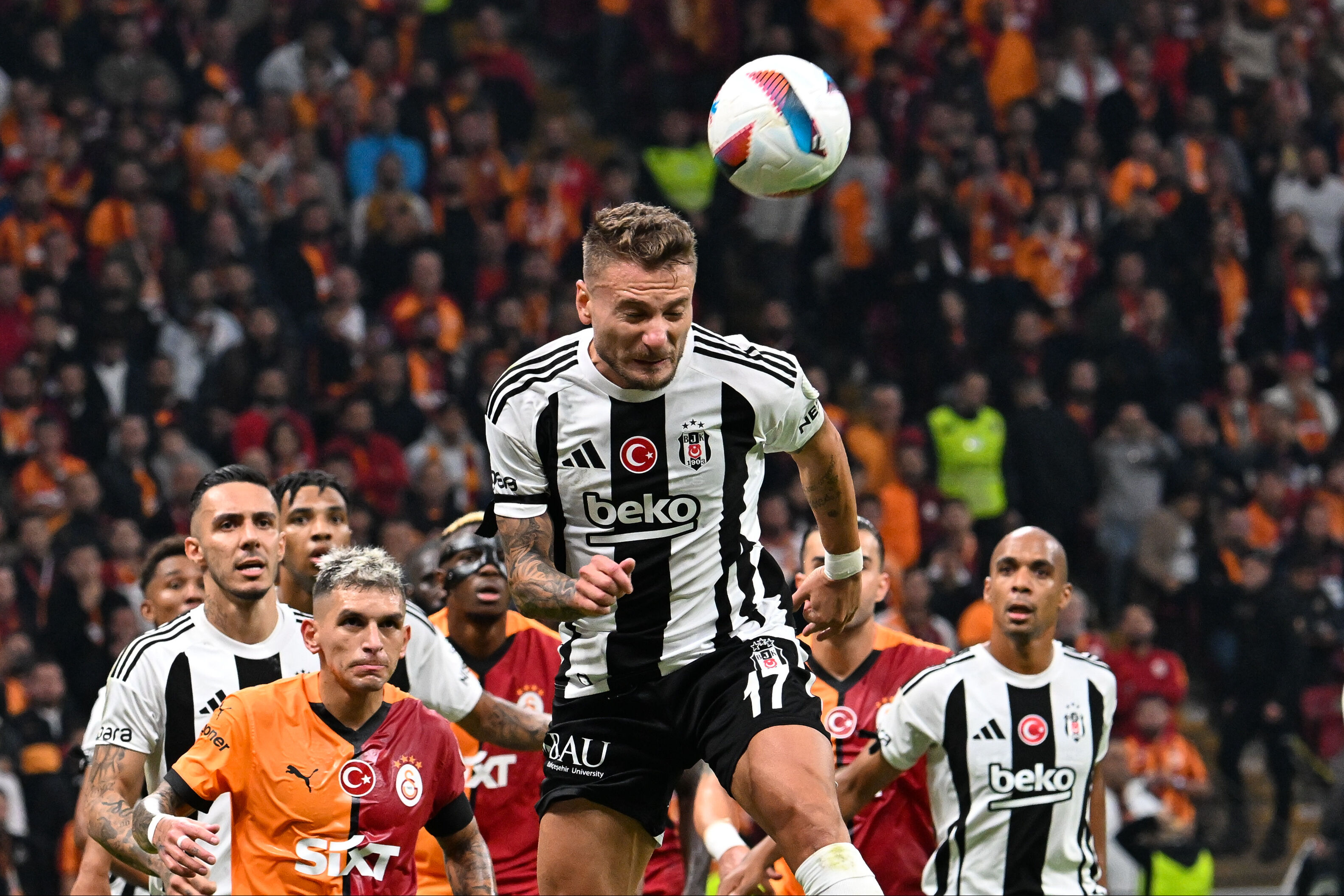 Galatasaray-Beşiktaş maçı İtalyan basınında! 