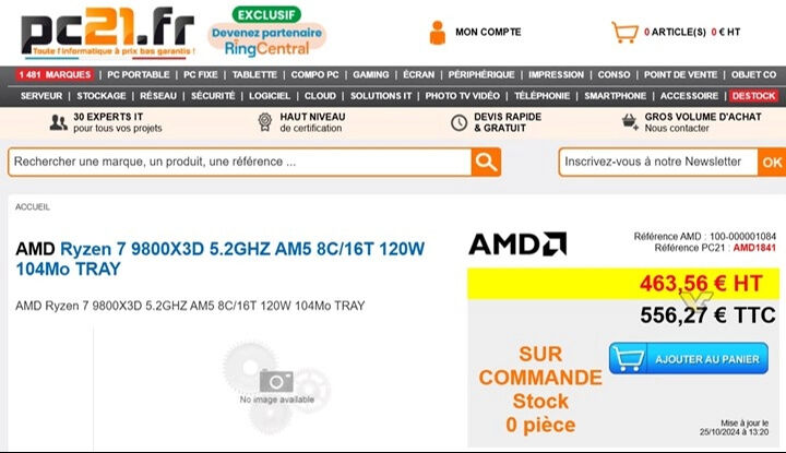 Oyuncıların merakla beklediği AMD Ryzen 7 9800X3D'nin fiyatı sızdırıldı! Oyuncıların merakla beklediği AMD Ryzen 7 9800X3D'nin fiyatı sızdırıldı! - 1. Resim