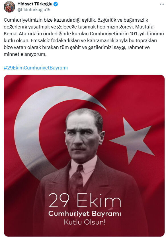 Spor dünyasında Cumhuriyet Bayramı coşkusu! - 1. Resim