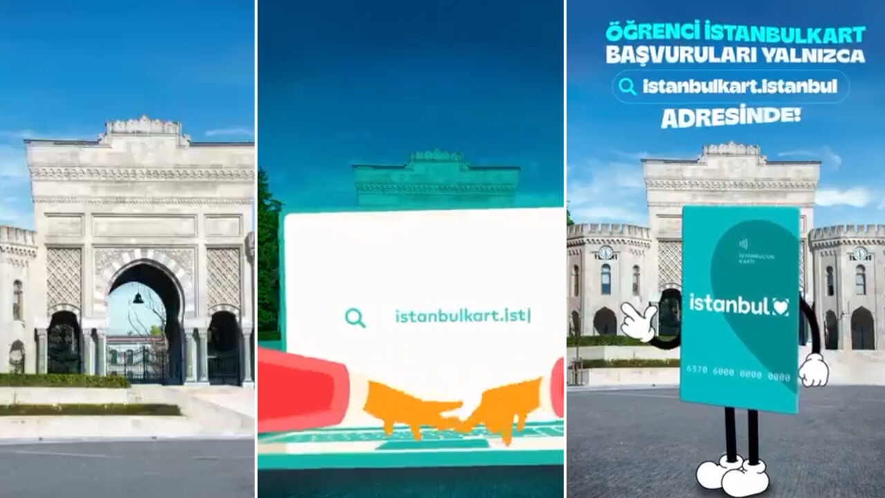 İstanbulkart reklamında skandal! Tarihi kapıdan tuğra ve ayetler silindi İstanbulkart reklamında skandal! Tarihi kapıdan tuğra ve ayetler silindi - 1. Resim