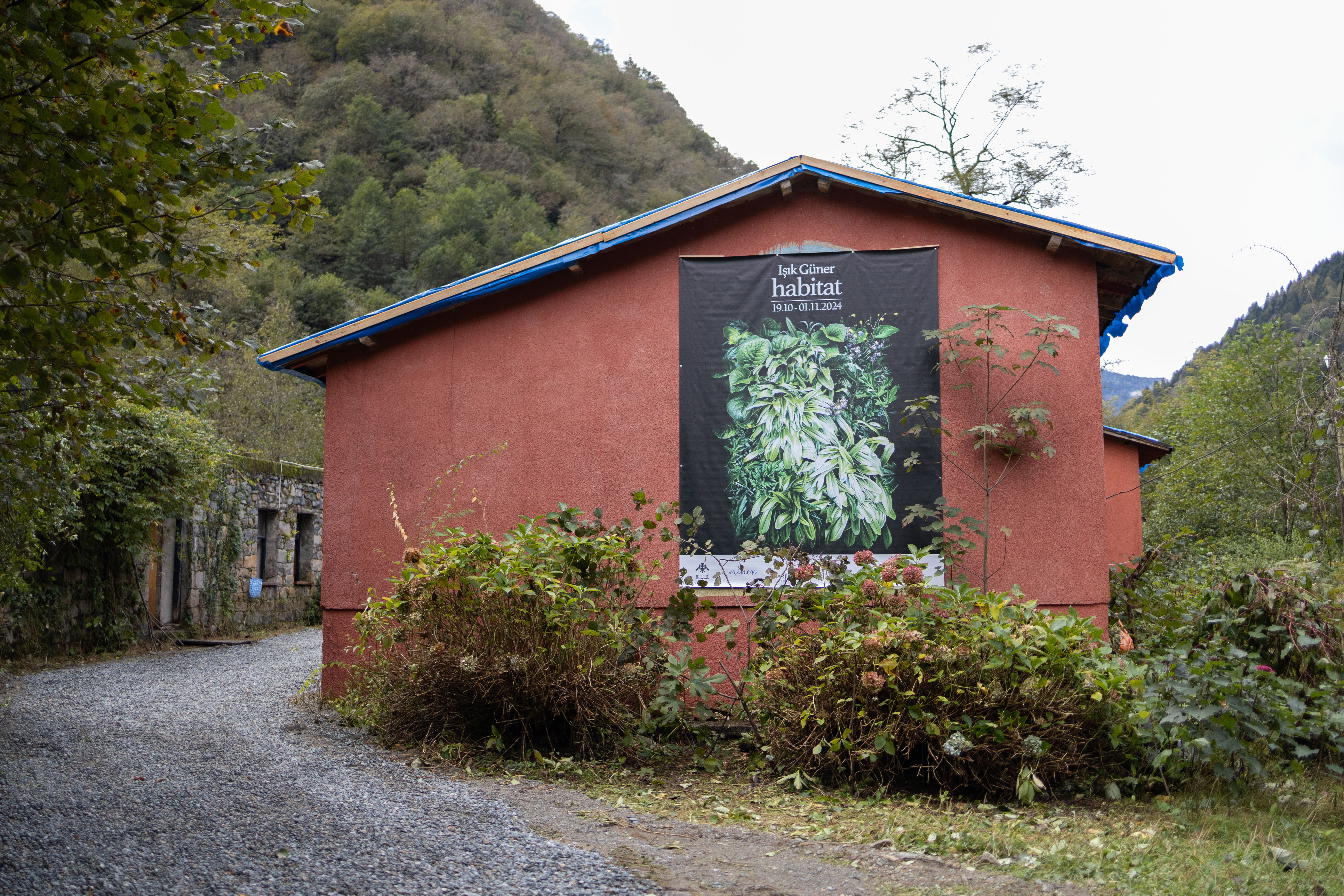 Tabiatın koynunda tabiat aşkına...  Ressam Işık Güner'in Eserleri̇ Fırtına Vadisi’nde sergileniyor - 1. Resim