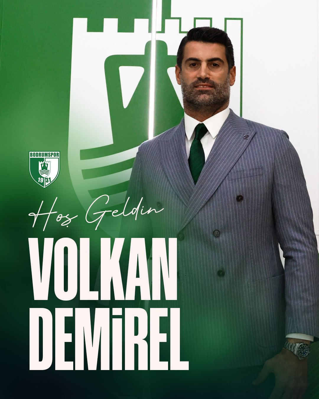 Volkan Demirel, Süper Lig'in yeni ekibi Bodrum FK'nın yeni teknik direktörü oldu - 3. Resim
