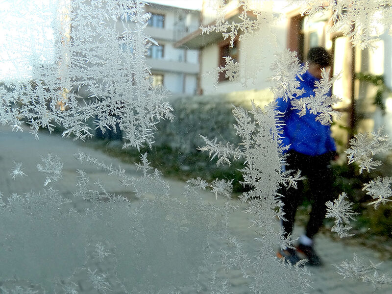 Kars ve Ardahan'da soğuk hava camları dondurdu - 6. Resim