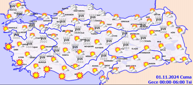Meteoroloji'den yeni tahminler! Sis ve pus uyarısı yapıldı, havalar bir anda ısınacak Meteoroloji'den yeni tahminler! Sis ve pus uyarısı yapıldı, havalar bir anda ısınacak - 2. Resim