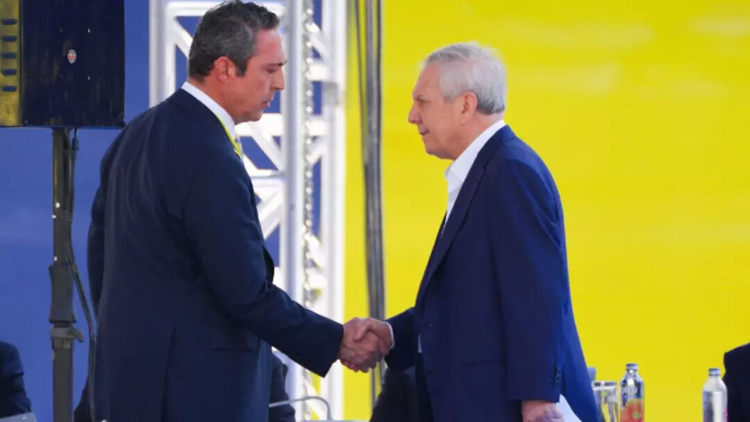 Duygusal anlar yaşandı.... Aziz Yıldırım ve Ali Koç, Fenerbahçe için bir araya geldi! - 1. Resim