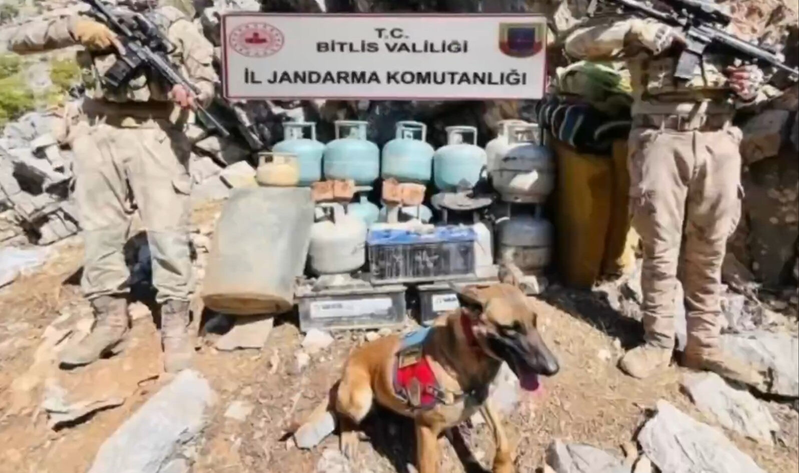 Terör örgütü PKK kullanacaktı! Kilolarca patlayıcı ele geçirildi - 2. Resim