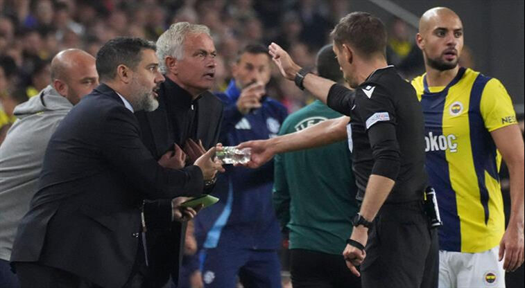 UEFA Jose Mourinho'ya verilen cezayı açıkladı - 1. Resim