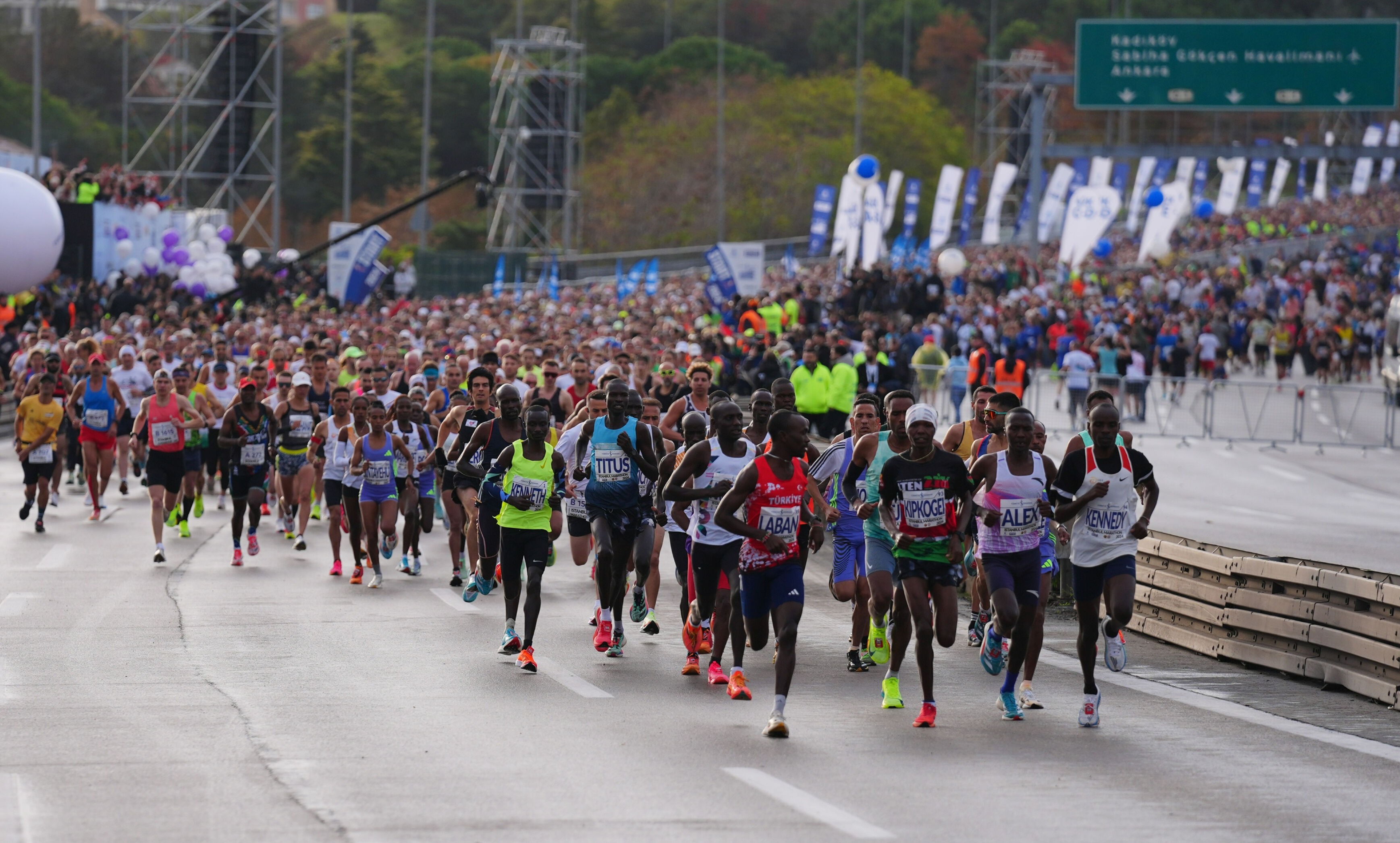 46. İstanbul Maratonu'nda kazananlar belli oldu! Kadınlarda Ruth Jebet, erkeklerde Dejene Debela... - 1. Resim