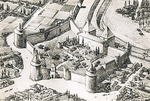 Kaybolan parça tamamlandı! Tarihi Yedikule Hisarı'nın ilk külahı takıldı - 1. Resim