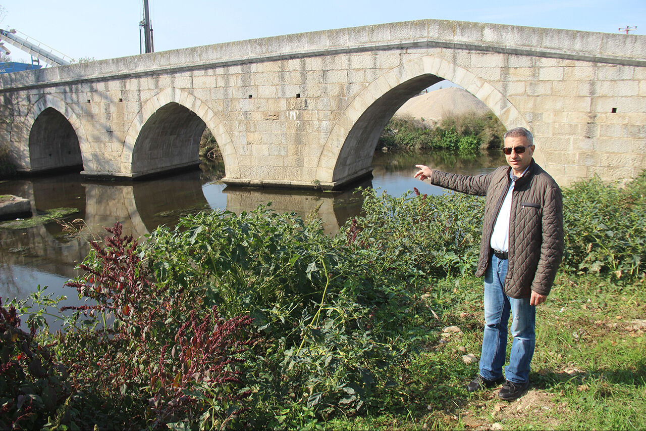 Kilezdere Köprüsü 50 metre taşınmış... Kocaeli'de 500 yılık tarihin şahidi - 3. Resim