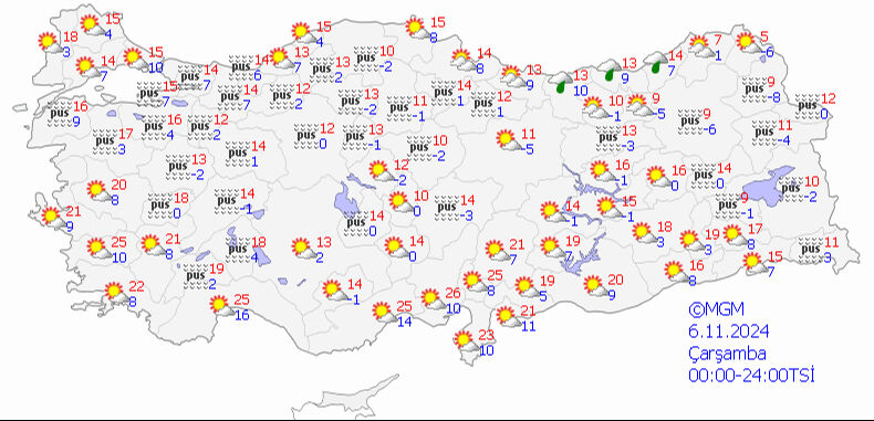 Meteoroloji'den son dakika uyarısı! Soğuk, yağmur, fırtına, kar geliyor - 4. Resim