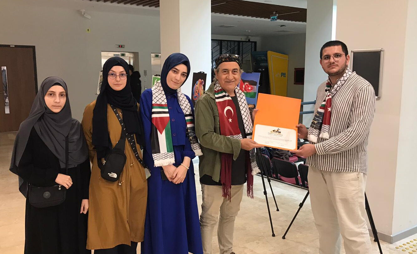 Öldürülen gazetecileri unutturmadılar! Marmara Üniversitesi'nde dikkat çeken Filistin sergisi Öldürülen gazetecileri unutturmadılar! Marmara Üniversitesi'nde dikkat çeken Filistin sergisi - 2. Resim