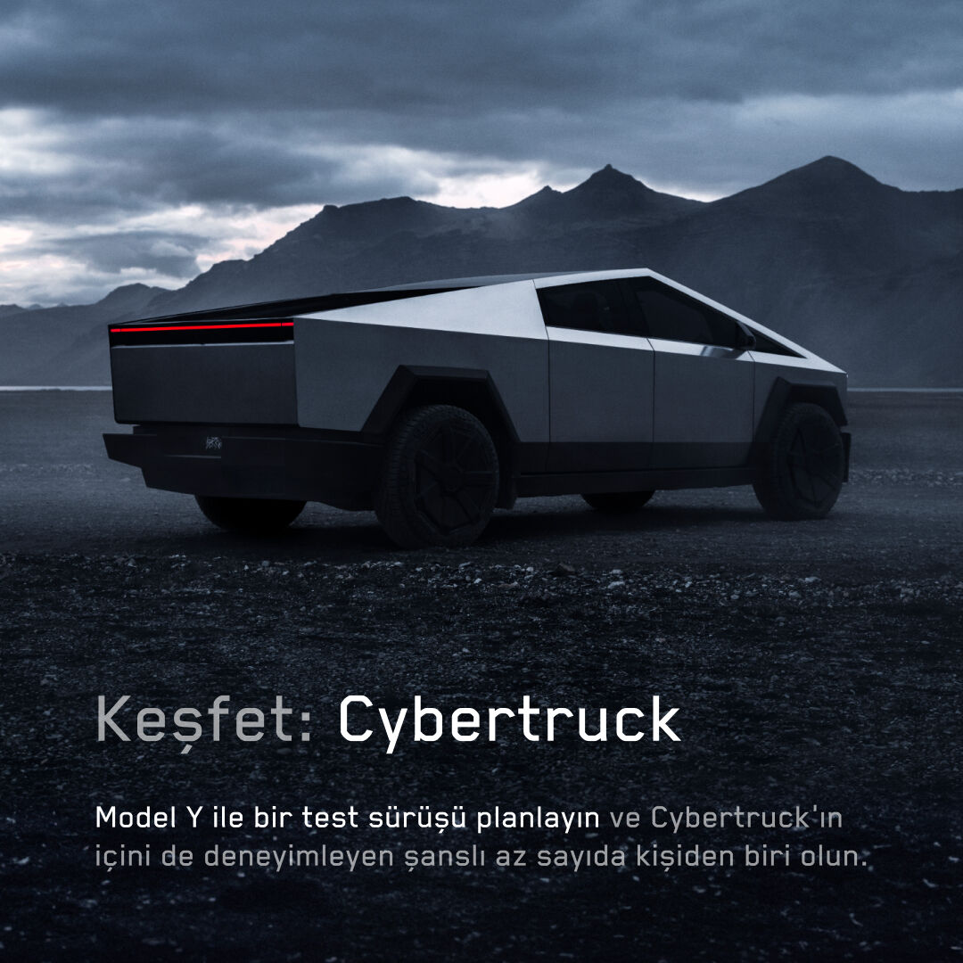 Tesla’nın geleceğin aracı Cybertruck Türkiye’de! İlk olarak 6-10 Kasım'da ziyaret edilebilir Tesla’nın geleceğin aracı Cybertruck Türkiye’de! İlk olarak 6-10 Kasım'da ziyaret edilebilir - 3. Resim