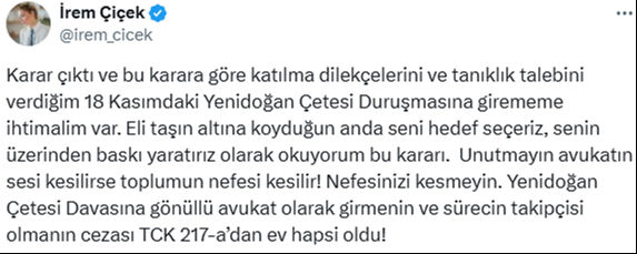 Yenidoğan Çetesi'ni çökerten savcı hakkında olay olan habere imza atmışlardı! Dinçer Gökçe, Nilay Can ve İrem Çiçek için karar verildi - 4. Resim