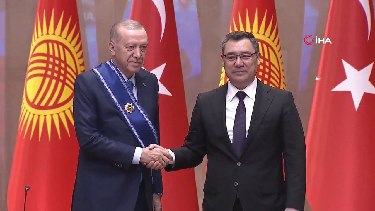 Cumhurbaşkanı Erdoğan'dan Kırgızistan'da İsrail mesajı: Küresel sistemi tehdit ediyor Cumhurbaşkanı Erdoğan'dan Kırgızistan'da İsrail mesajı: Küresel sistemi tehdit ediyor - 7. Resim