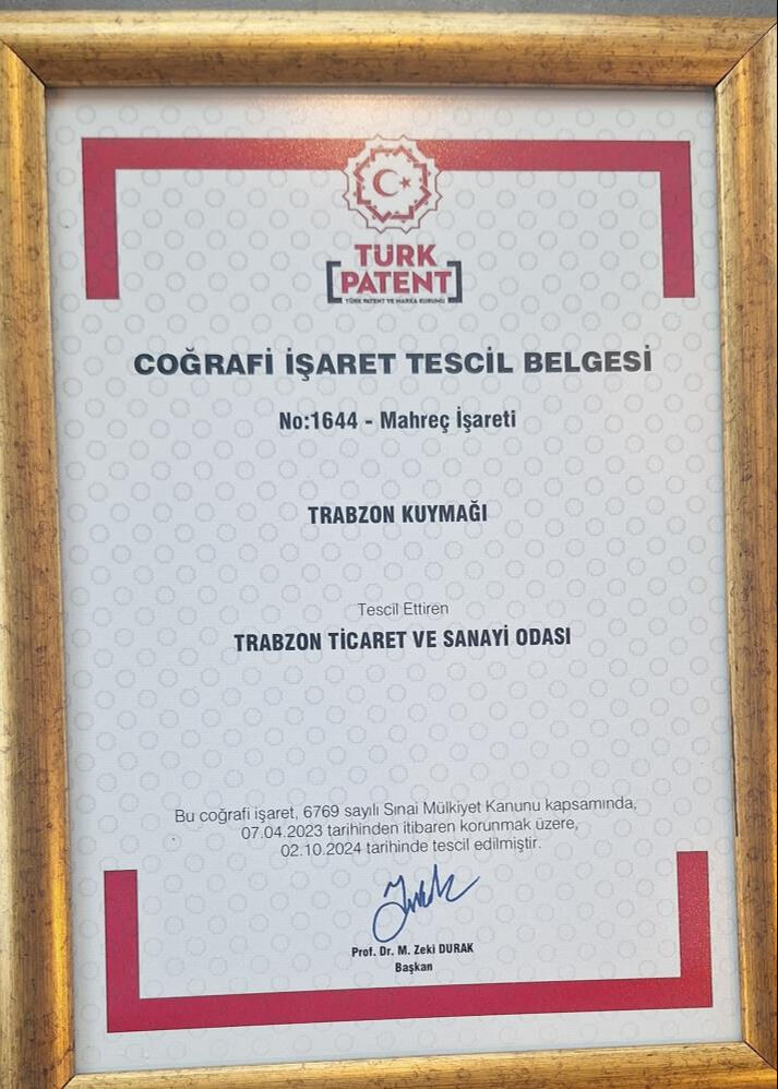 Trabzon ve Rize arasındaki kuymak kavgasına son! Patent resmen o ile verildi - 4. Resim