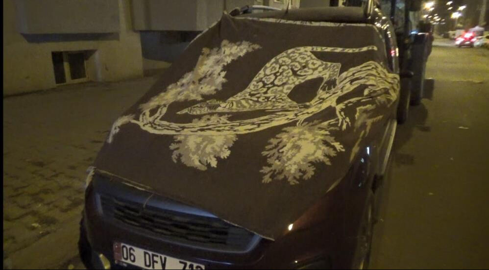 Ardahan kara teslim oldu! Onlarca araç tipide mahsur kaldı - 1. Resim