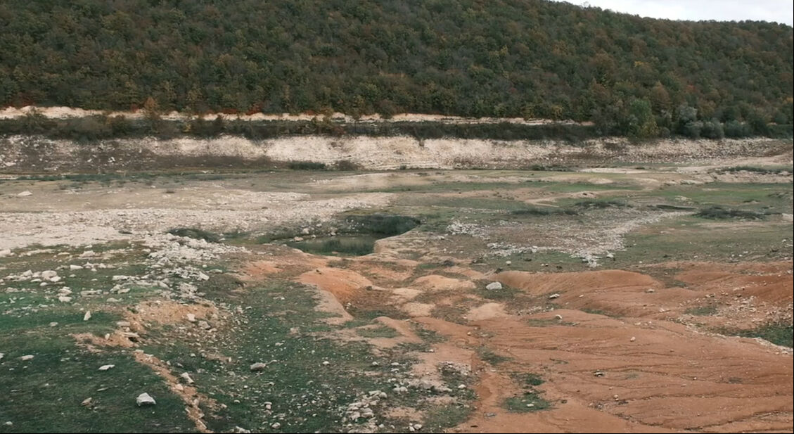 İstanbul'a su sağlayan Kazandere Barajı'nın son hali milyonları korkuttu - 1. Resim