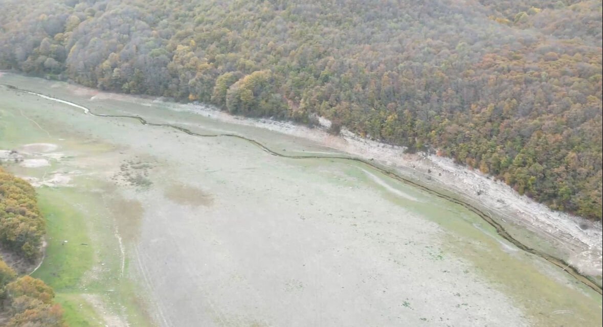 İstanbul'a su sağlayan Kazandere Barajı'nın son hali milyonları korkuttu - 2. Resim