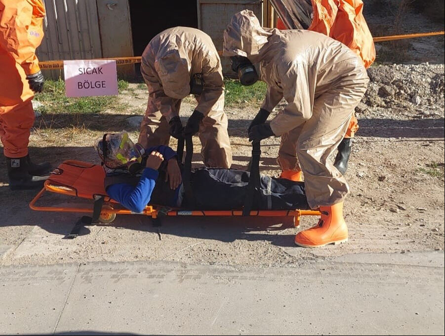 5.7 ve 5.5'lik deprem tatbikatı! Gerçeğini aratmadı, 10 saniyelik korkutan senaryo - 4. Resim