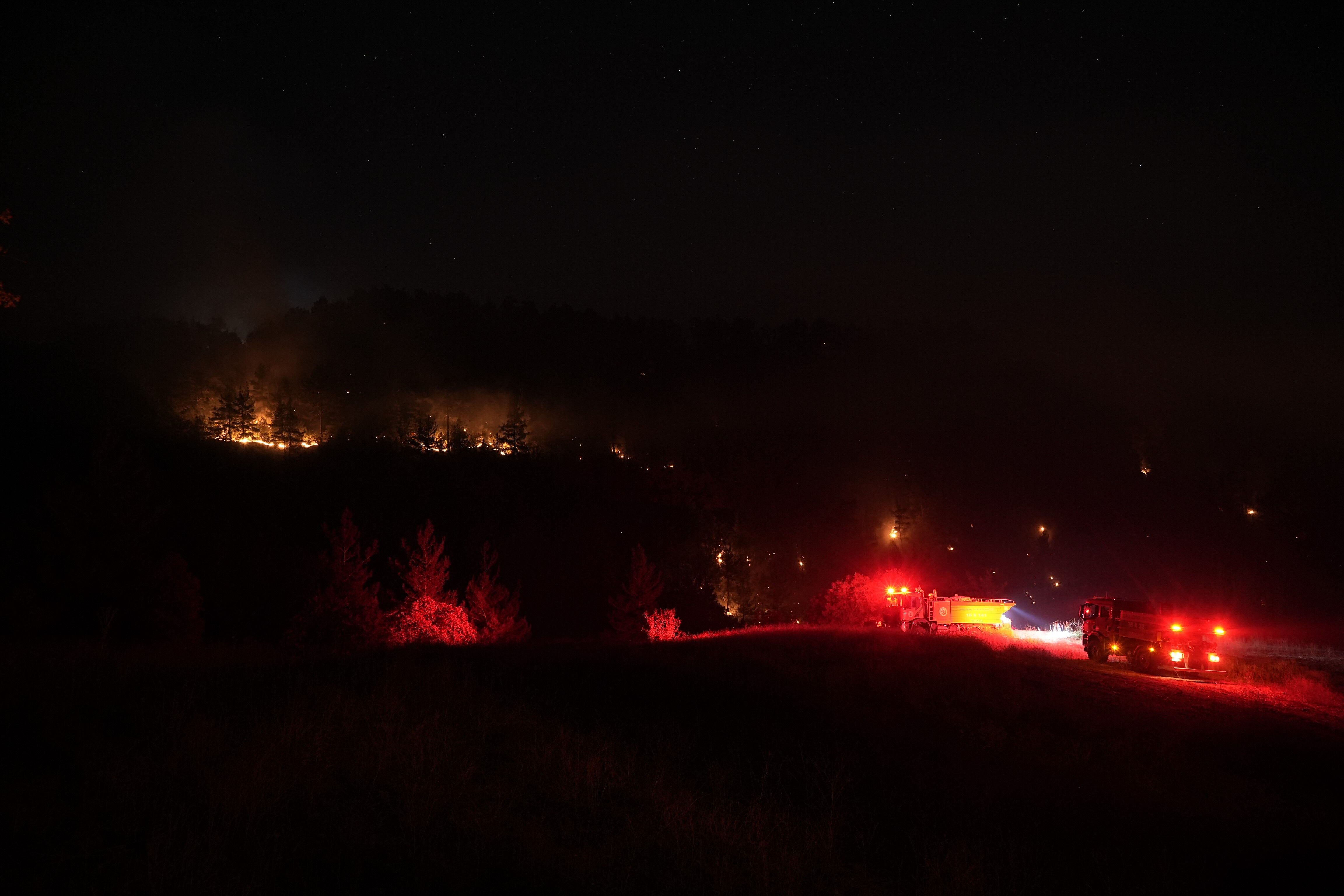 Bursa ve Kütahya'da orman yangını! Alevlerle mücadele sürüyor - 3. Resim
