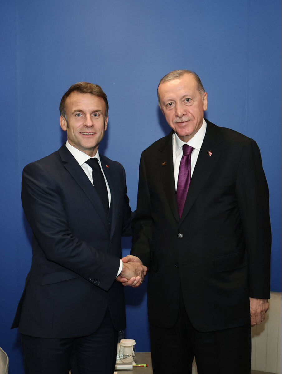 Cumhurbaşkanı Erdoğan, Macron ve Schoof ile görüştü - 2. Resim