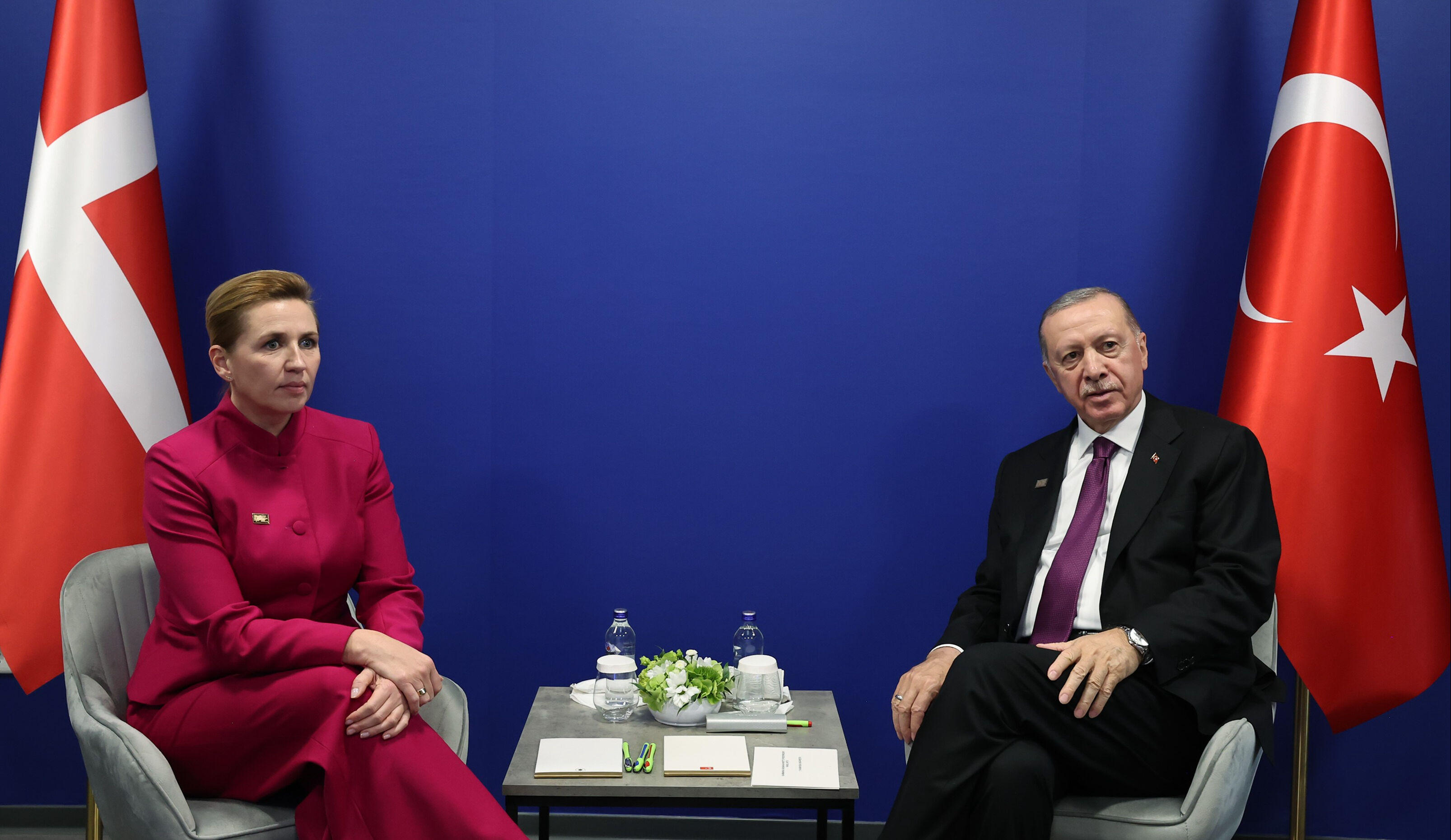 Cumhurbaşkanı Erdoğan, Macron ve Schoof ile görüştü - 6. Resim