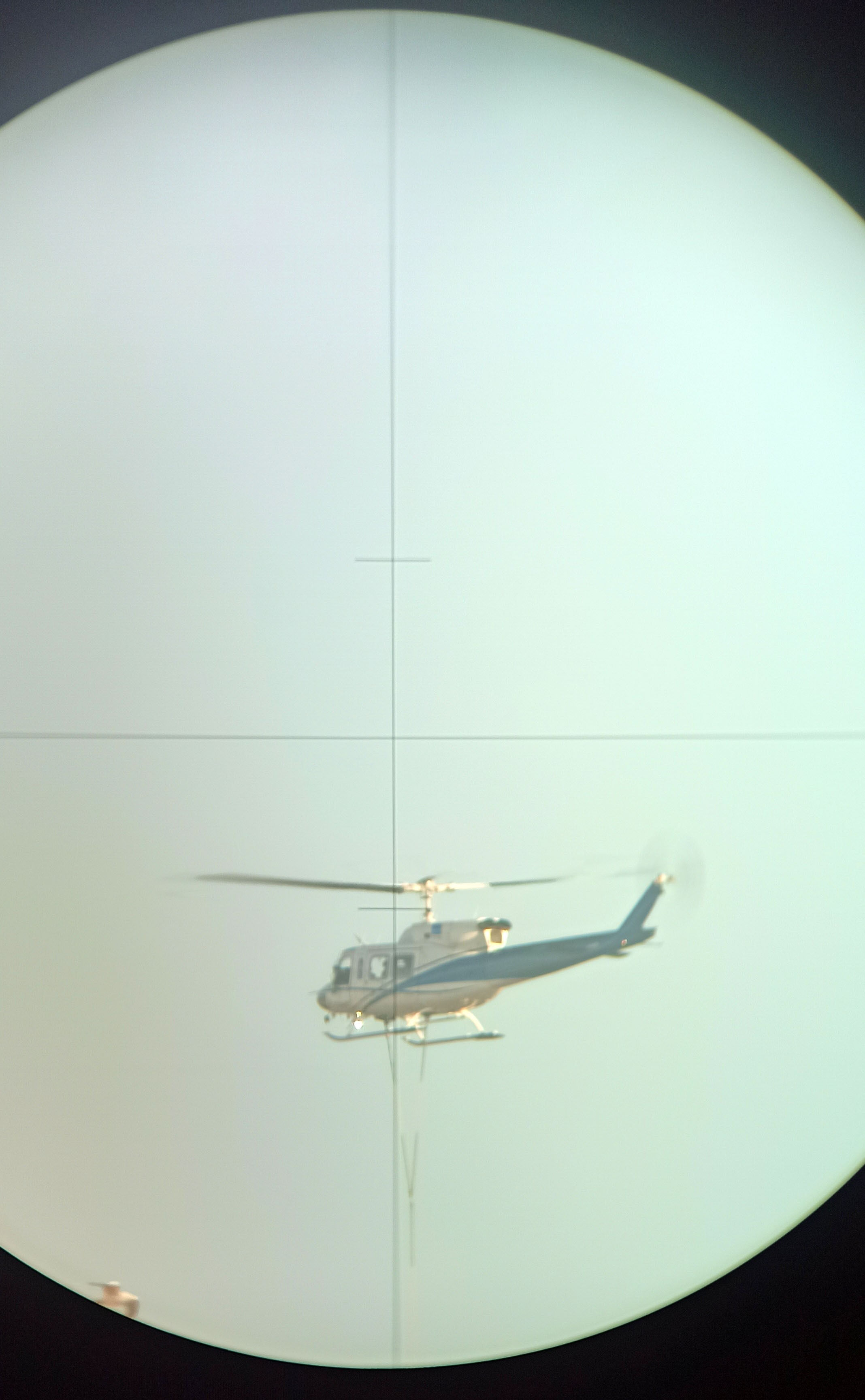 Helikopter şehrin üstünde dakikalarca bekledi: Nedeni ortaya çıktı - 1. Resim