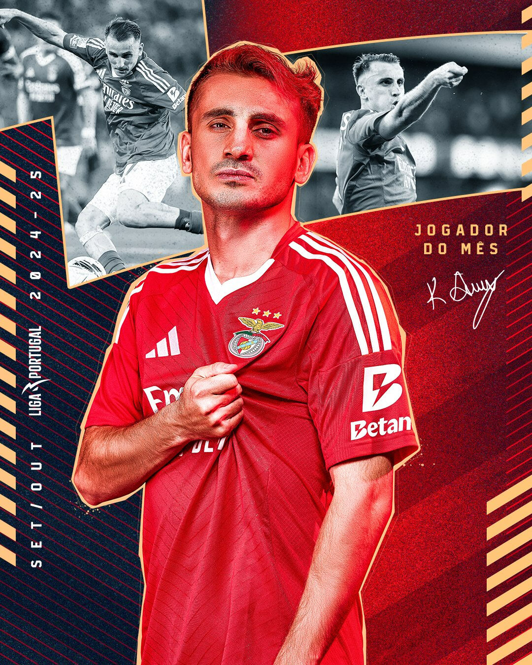 Kerem Aktürkoğlu Portekiz'e damga vuruyor! 2 ayın en iyisi seçildi - 1. Resim