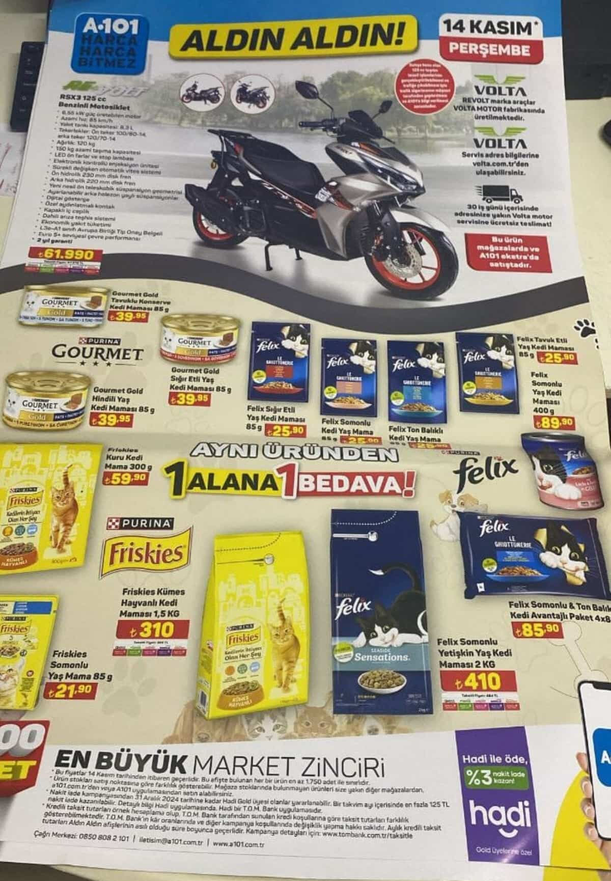 A101 14 Kasım Aktüel: Aynı üründen 1 alana 1 bedava kampanyası! A101 14 Kasım Aktüel: Aynı üründen 1 alana 1 bedava kampanyası! - 3. Resim