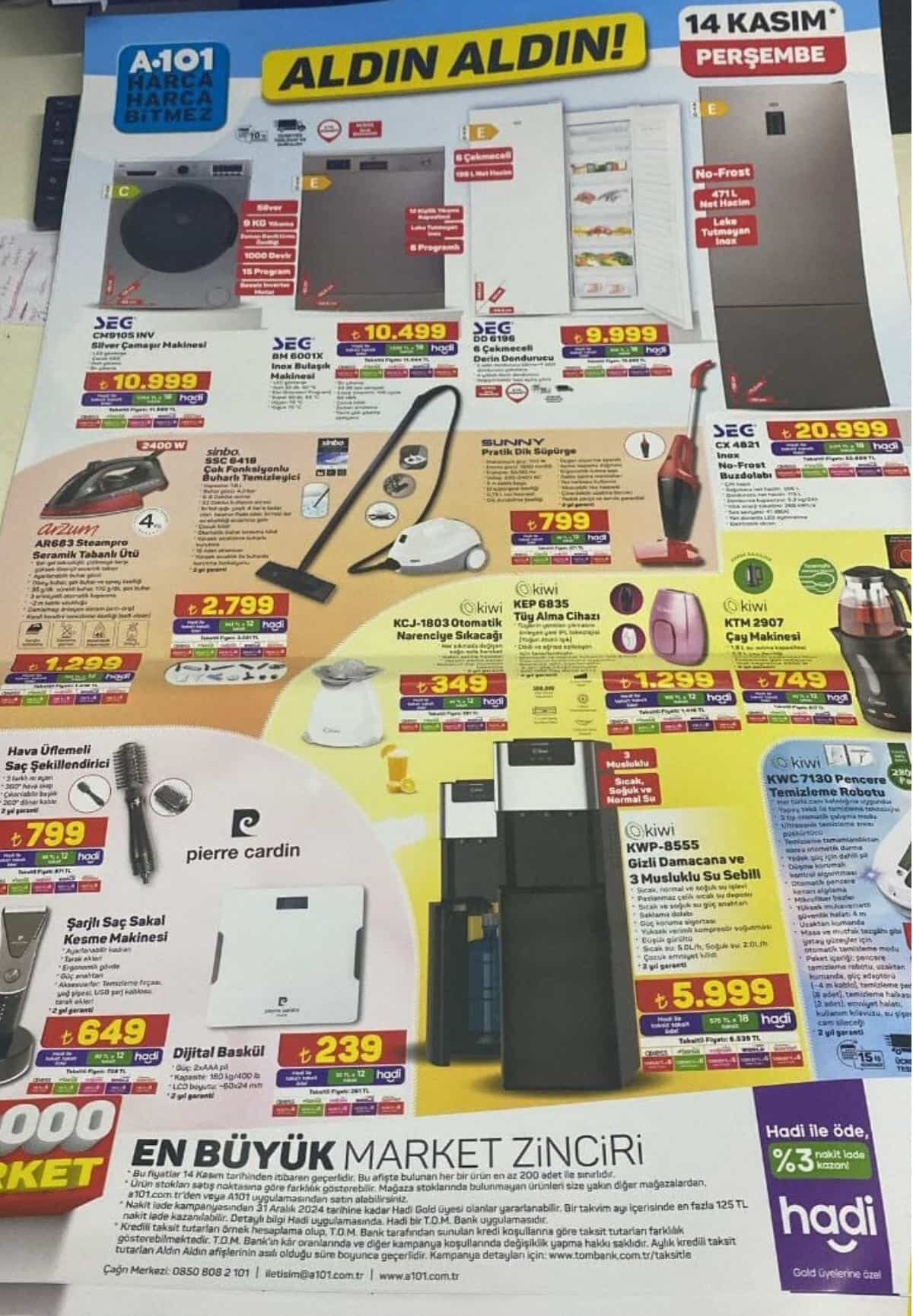 A101 14 Kasım Aktüel: Aynı üründen 1 alana 1 bedava kampanyası! A101 14 Kasım Aktüel: Aynı üründen 1 alana 1 bedava kampanyası! - 2. Resim