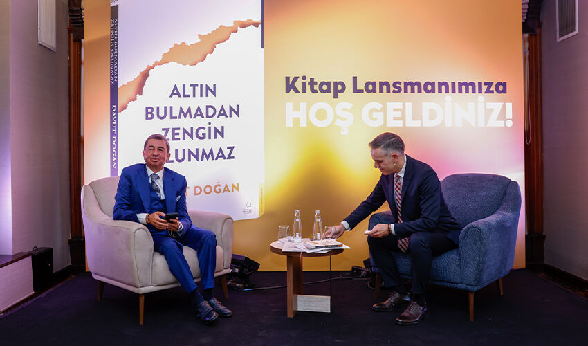 Davut Doğan’ın “Altın Bulmadan Zengin Olunmaz” kitabı okuyucularıyla buluştu - 1. Resim
