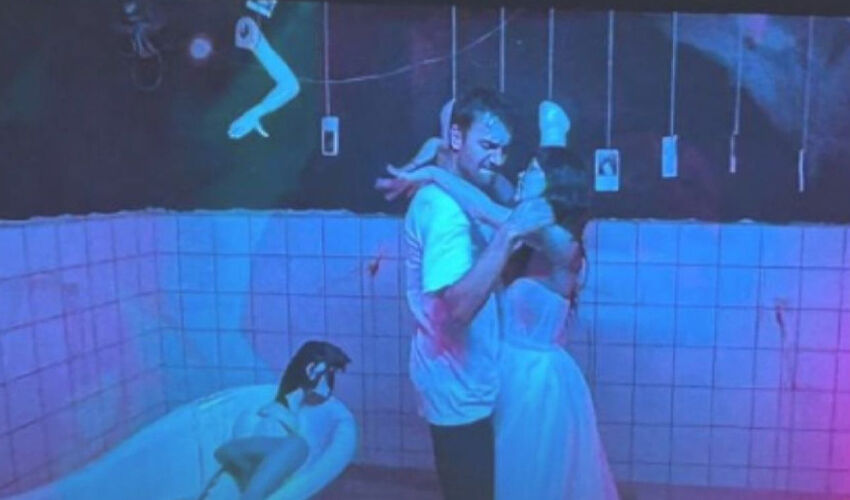 Hazal Subaşı ve Ulaş Tuna Astepe parçalanmış uzuvlar arasında poz verdi! Kareler büyük tepki çekti - 3. Resim