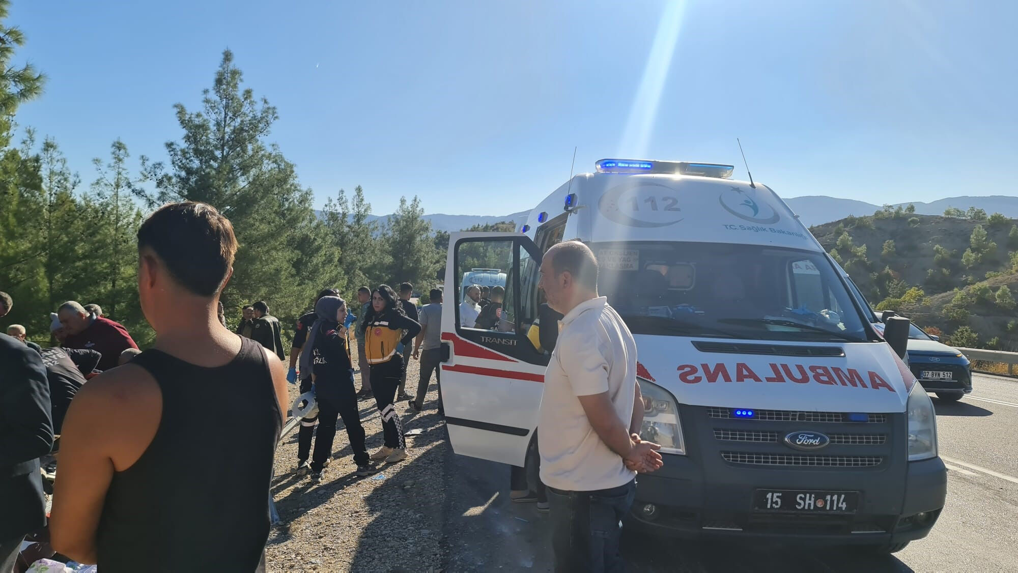 Tır ile 3 aracın karıştığı zincirleme kazada büyük facia: 2 ölü, 6 ağır yaralı - 3. Resim