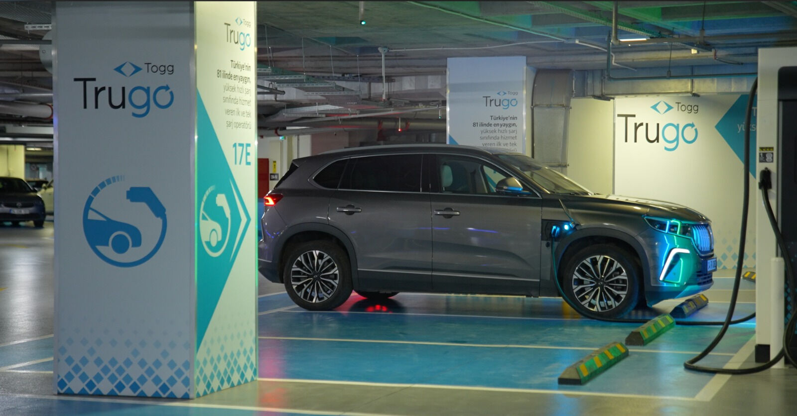 TOGG şarj altyapısını büyütüyor! Trugo’nun 81 ilde cihaz sayısı 734’e çıktı TOGG şarj altyapısını büyütüyor! Trugo’nun 81 ilde cihaz sayısı 734’e çıktı - 1. Resim