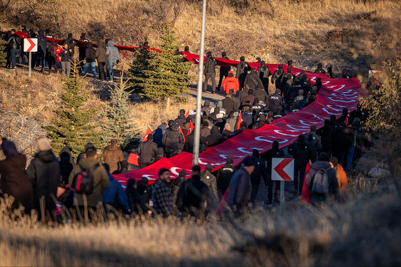 Erzurum'da büyük yürüyüş! Ecdada saygı unutulmadı: Aziziye Destanı'nın 147'nci yılı böyle kutlandı - 9. Resim