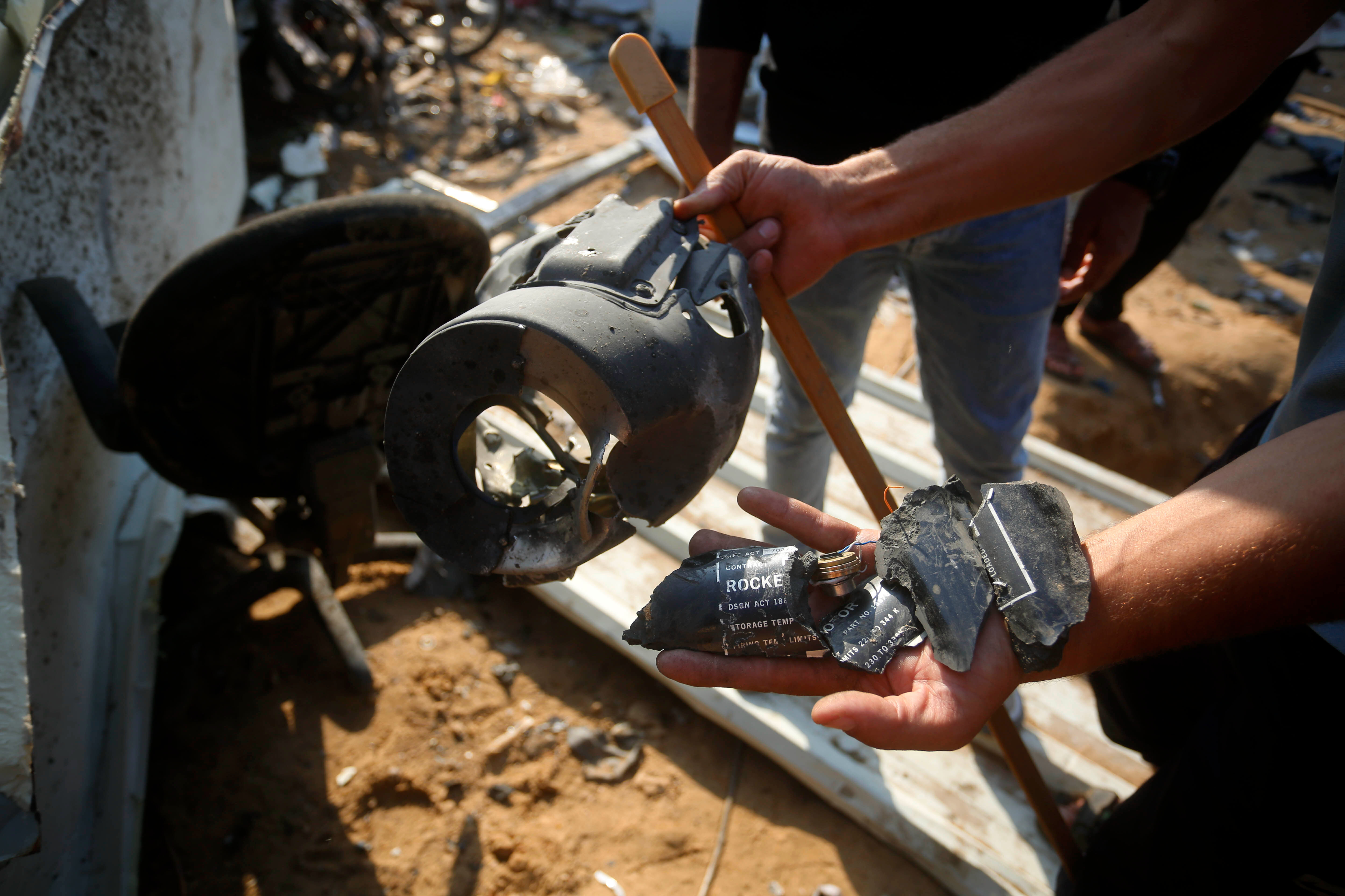 İşgal ordusu hastane yerleşkesindeki çadırları bombaladı - 4. Resim