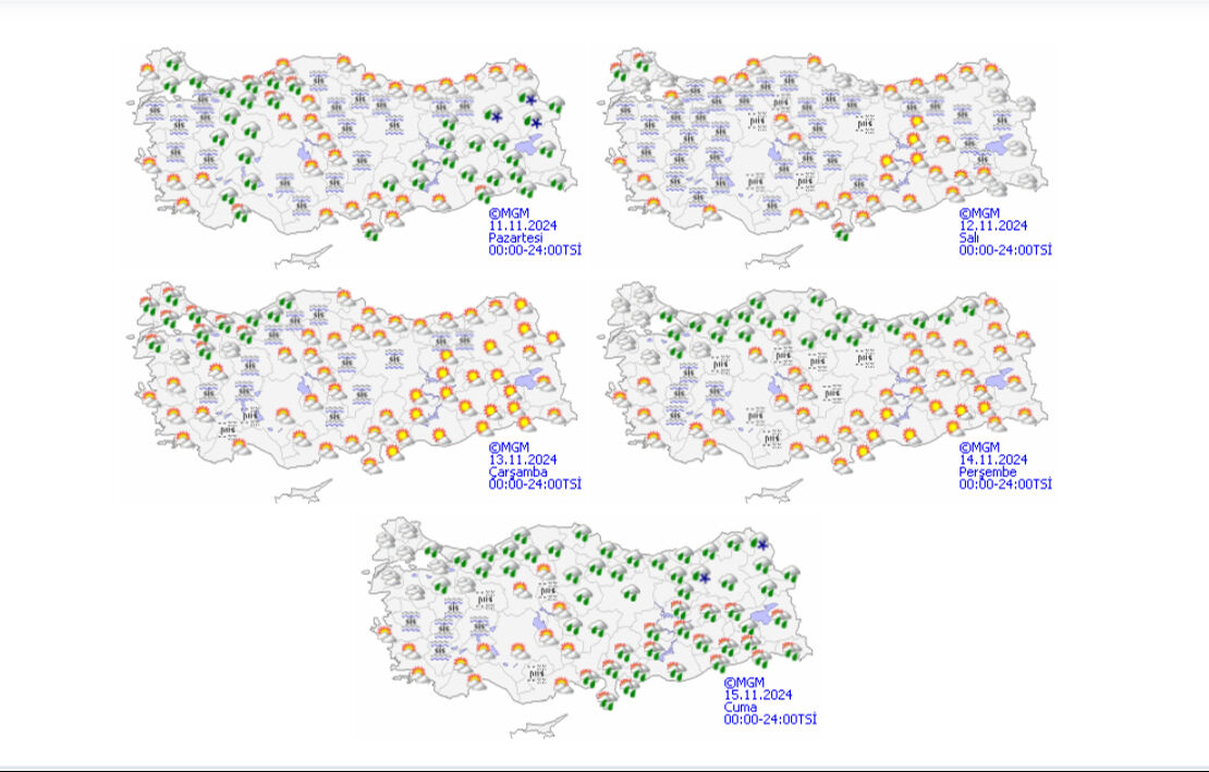 Kar, kuvvetli sağanak, fırtına... Günlerce sürecek, Meteoroloji yeni hafta için uyardı Kar, kuvvetli sağanak, fırtına... Günlerce sürecek, meteoroloji yeni hafta için uyardı - 1. Resim