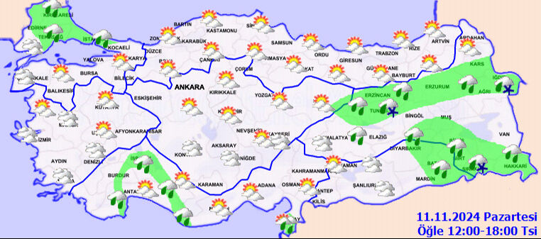 Kar, kuvvetli sağanak, fırtına... Günlerce sürecek, Meteoroloji yeni hafta için uyardı Kar, kuvvetli sağanak, fırtına... Günlerce sürecek, meteoroloji yeni hafta için uyardı - 5. Resim