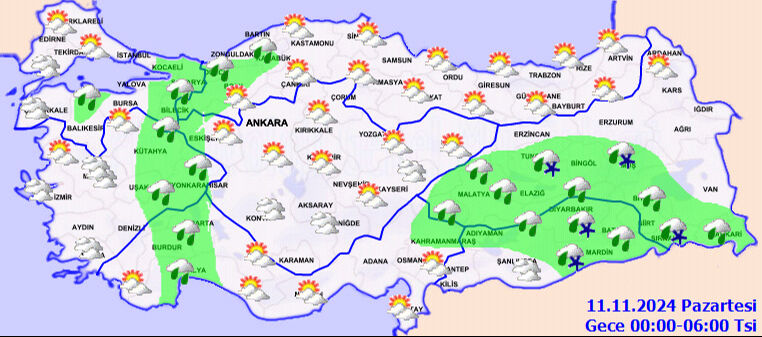 Kar, kuvvetli sağanak, fırtına... Günlerce sürecek, Meteoroloji yeni hafta için uyardı Kar, kuvvetli sağanak, fırtına... Günlerce sürecek, meteoroloji yeni hafta için uyardı - 3. Resim